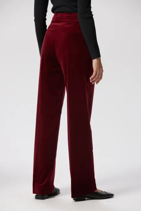 Pantaloni catifea pentru costum Pantaloni catifea pentru costum