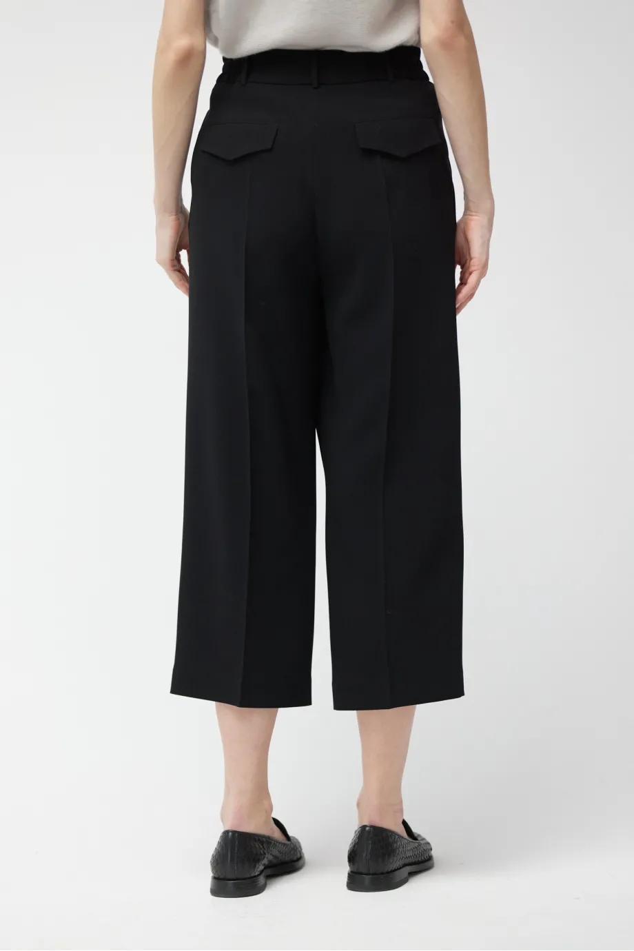 Pantaloni negri tip culottes Pantaloni negri tip culottes