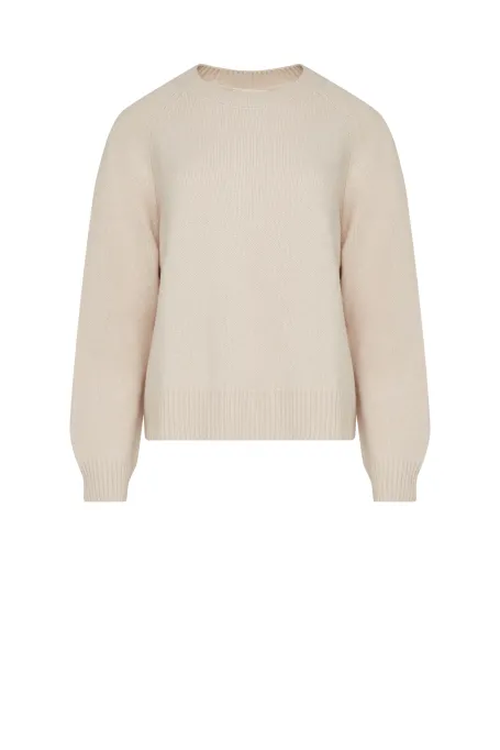 Bluză nude cu lână Yak