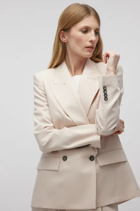 Sacou de lână pentru costum