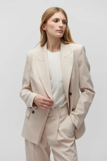 Sacou de lână pentru costum