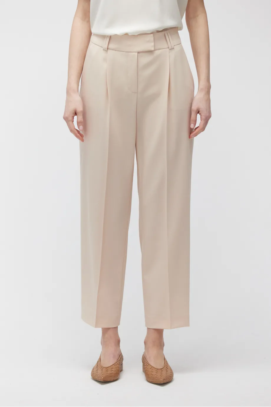 Pantaloni din lână pentru costum Pantaloni din lână pentru costum