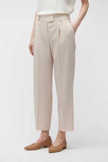 Pantaloni din lână pentru costum
