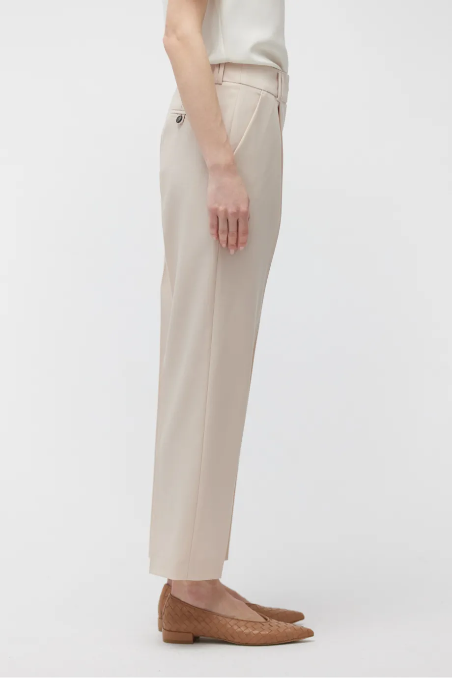 Pantaloni din lână pentru costum Pantaloni din lână pentru costum