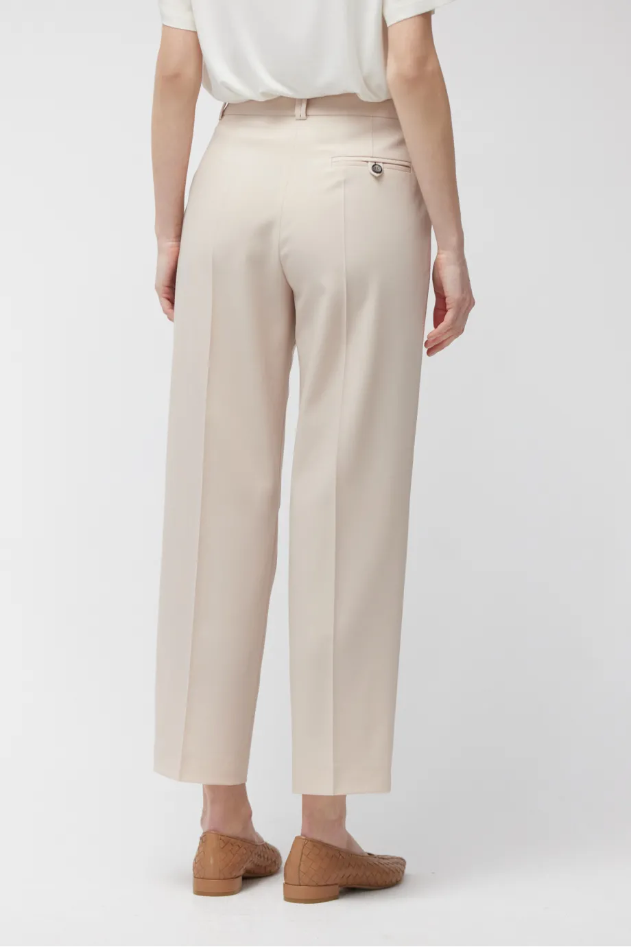 Pantaloni din lână pentru costum Pantaloni din lână pentru costum