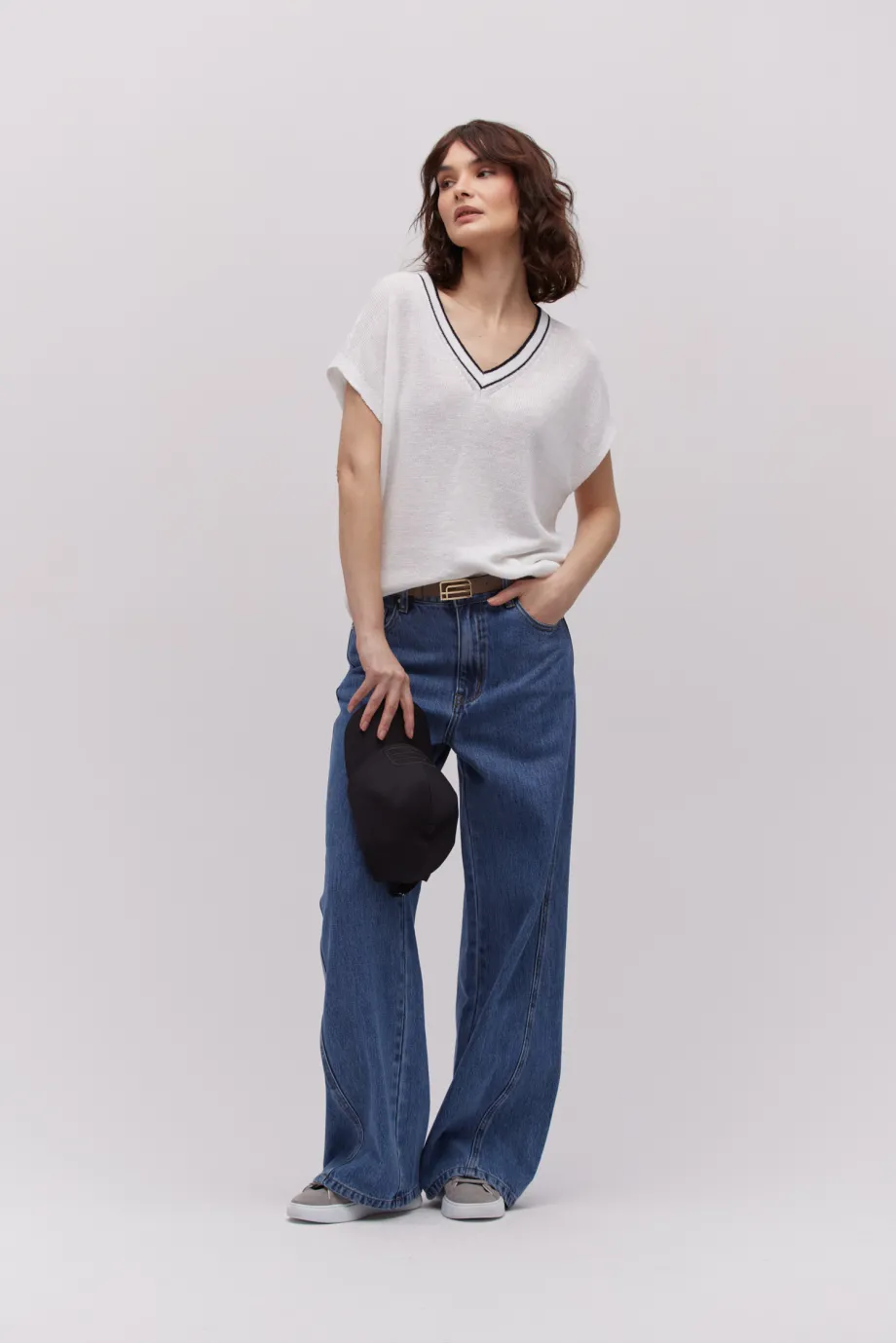 Bluza albă de in Bluza albă de in