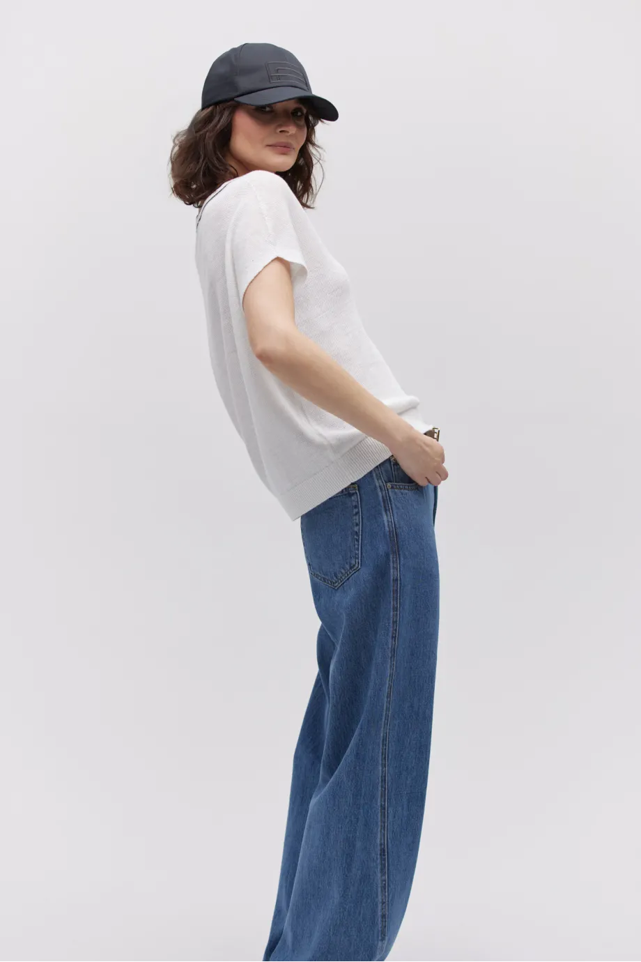 Bluza albă de in Bluza albă de in