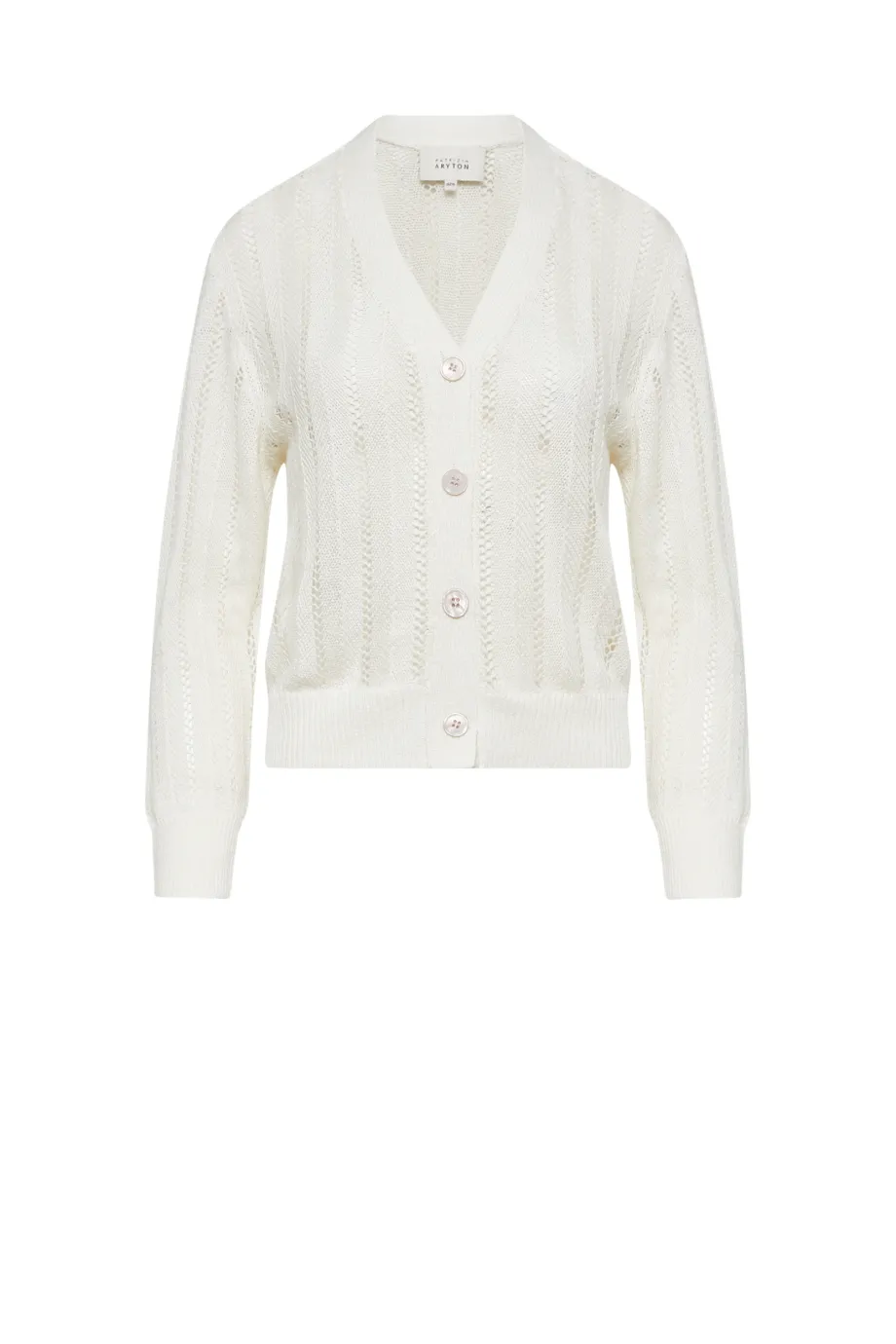 Cardigan alb de in Cardigan alb de in