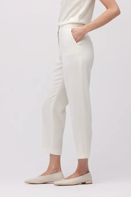 Pantaloni albi de costum Lotto Pantaloni albi de costum Lotto