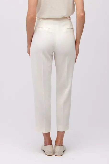 Pantaloni albi de costum Lotto Pantaloni albi de costum Lotto
