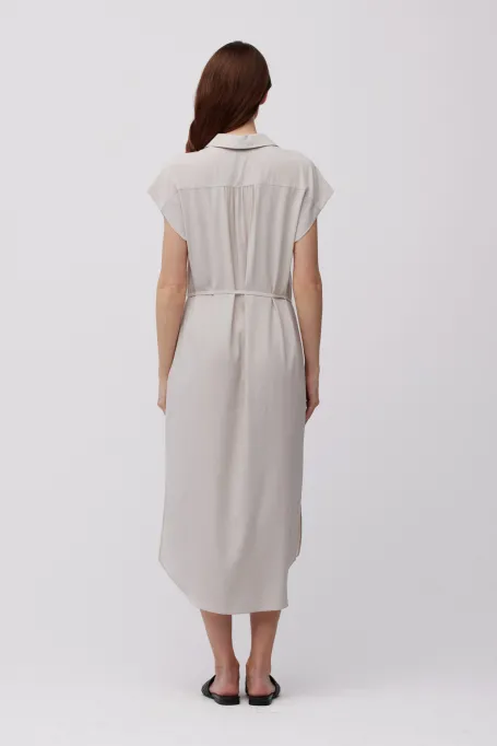 Rochie de mătase bej Rochie de mătase bej