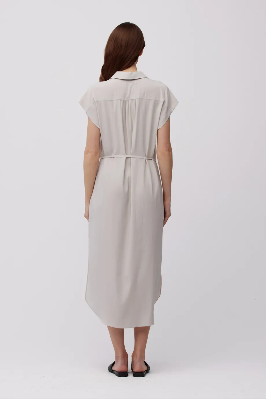 Rochie de mătase bej Rochie de mătase bej