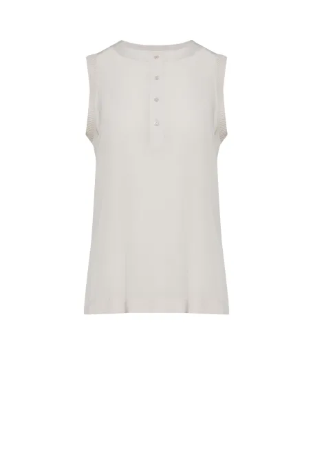 Bluză de mătase bej