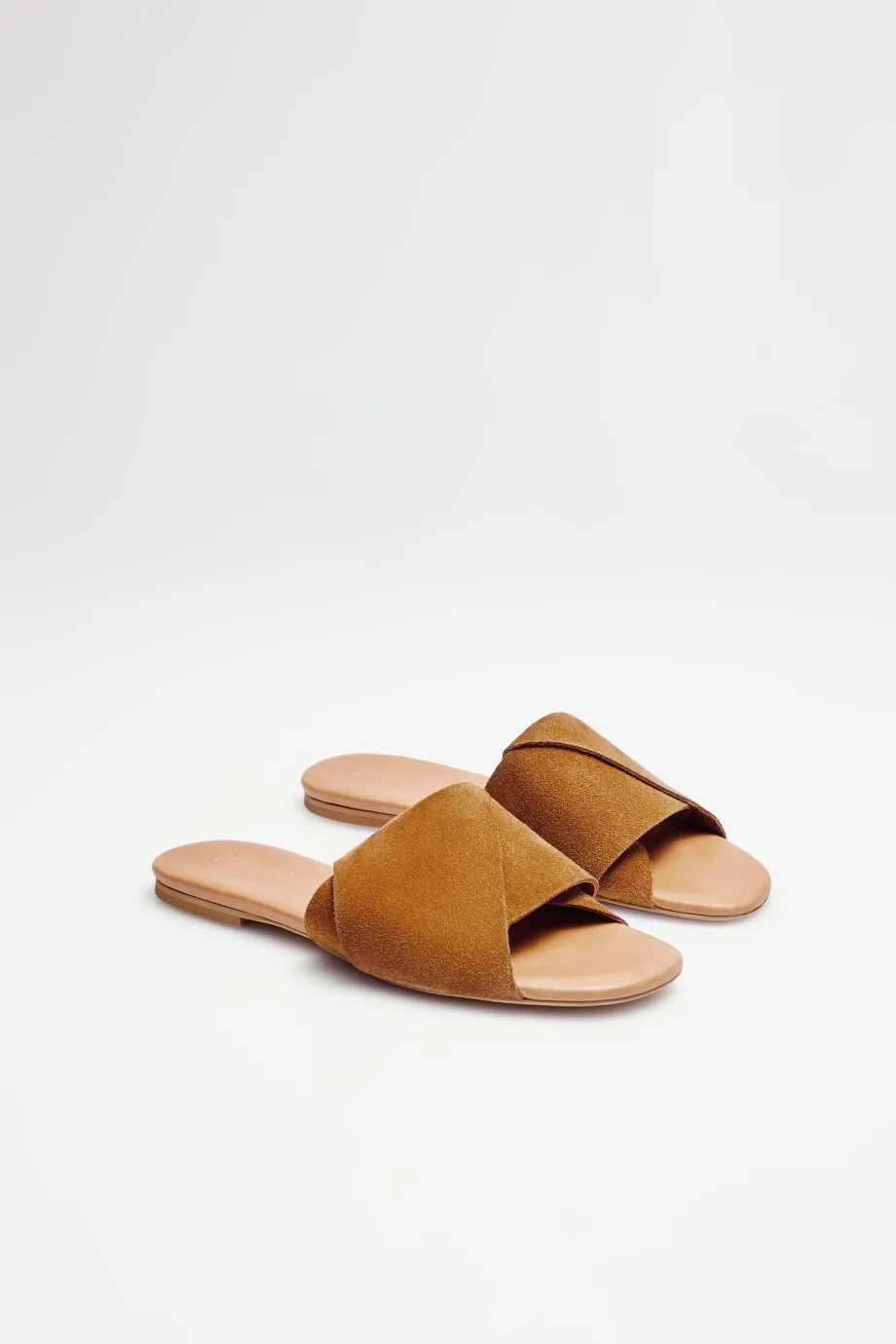 Flip-flops din piele intoarsa Flip-flops din piele intoarsa
