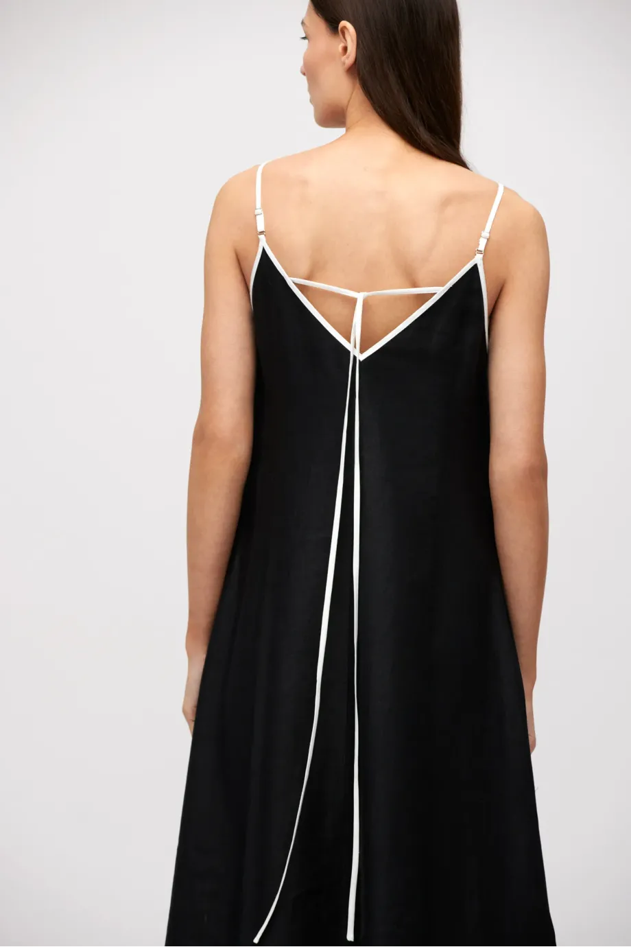 Rochie neagra din in Rochie neagra din in