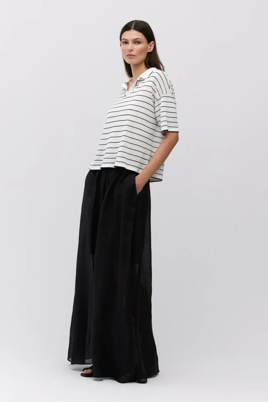 Tricou polo cu dungi Tricou polo cu dungi