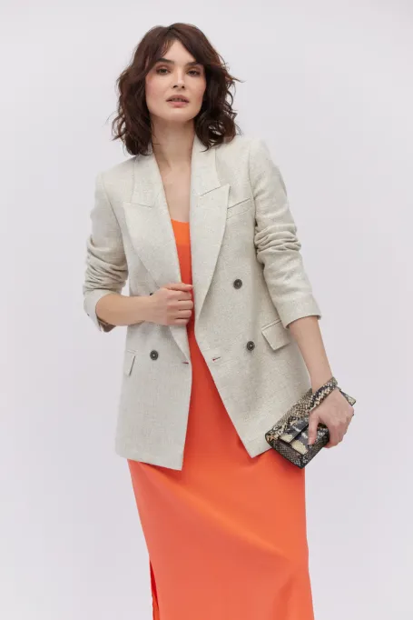 Rochie midi din mătase