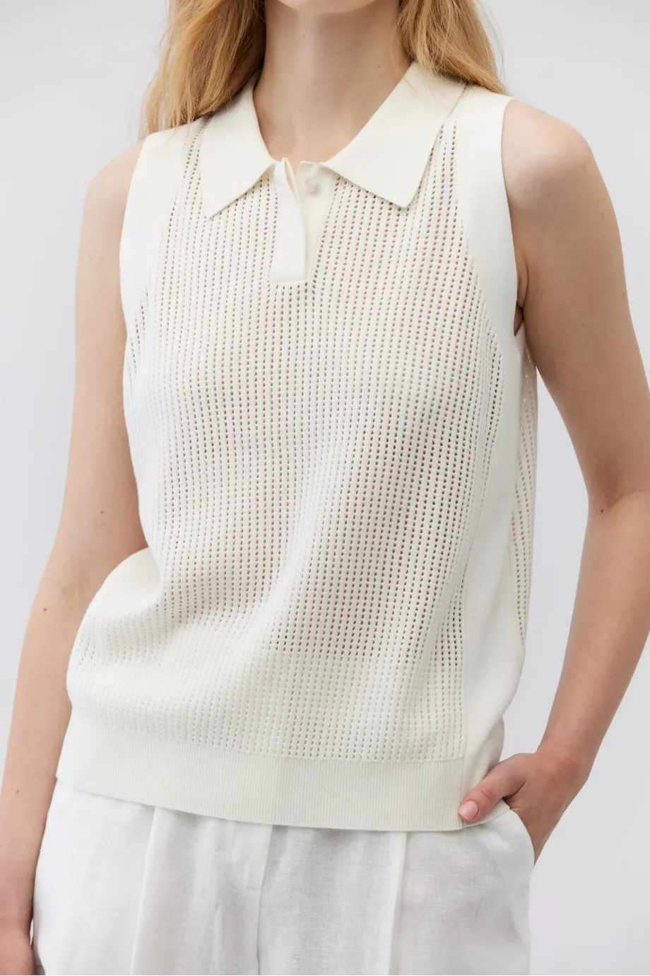 Tricou polo alb Tricou polo alb