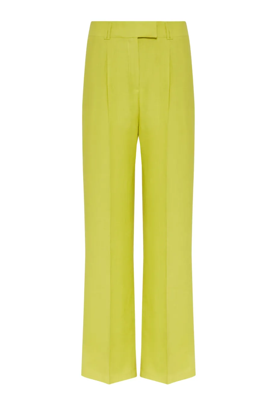 Pantaloni largi din in tei Pantaloni largi din in tei