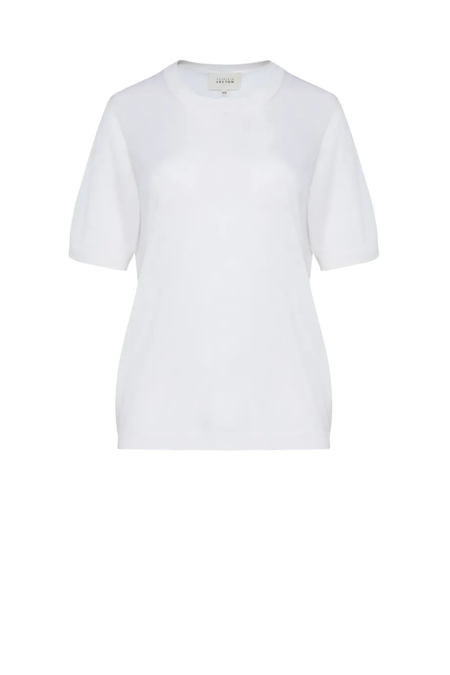 Tricou alb din lana merinos Tricou alb din lana merinos