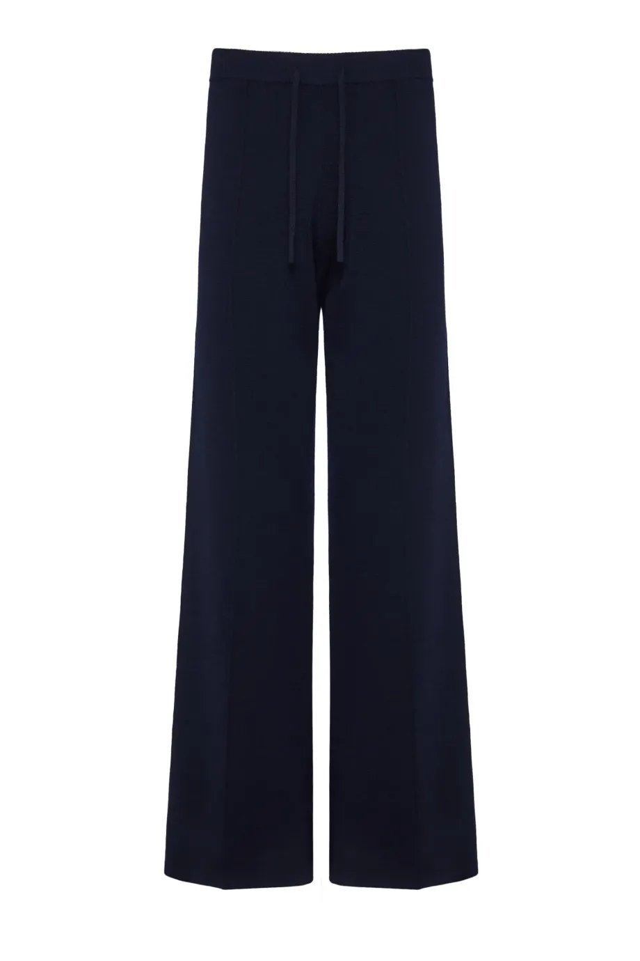 Pantaloni largi din lână merinos Pantaloni largi din lână merinos
