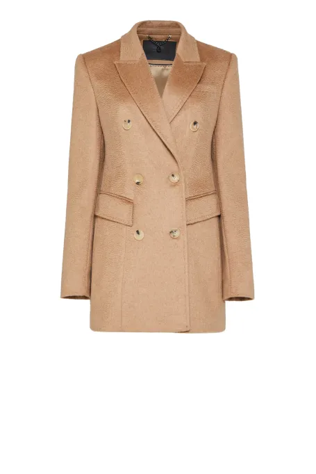 Geaca din lana camel