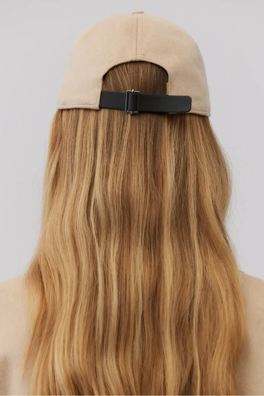 Şapcă de baseball din lână de cămilă bej Şapcă de baseball din lână de cămilă bej