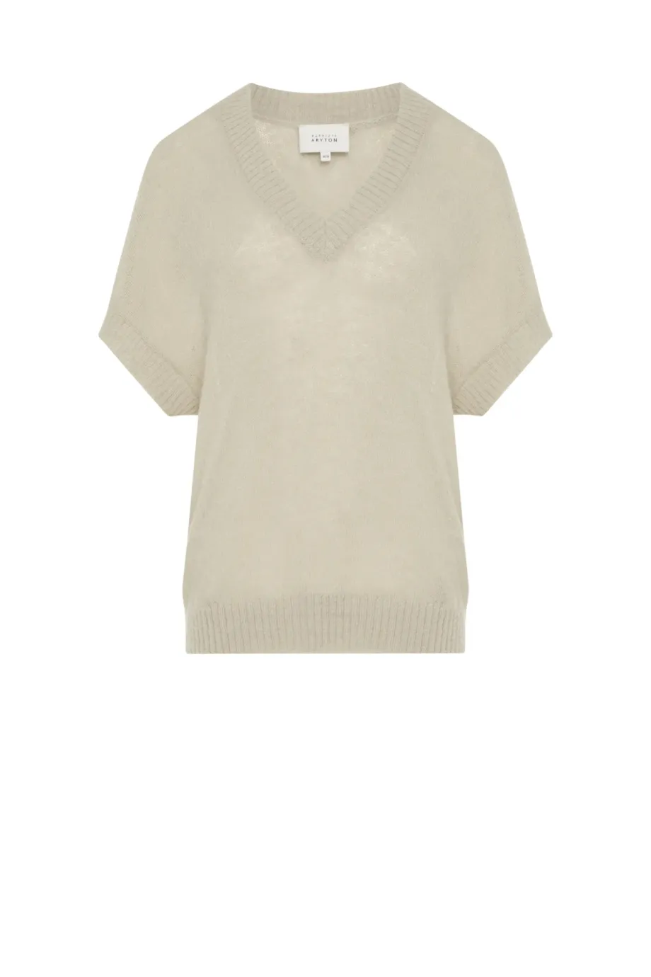 Pulover din lana de alpaca verde deschis Pulover din lana de alpaca verde deschis