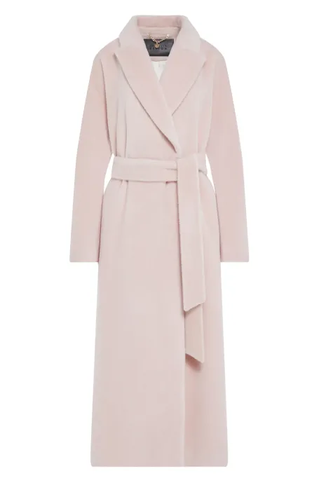 Palton drept la două piept din baby suri alpaca