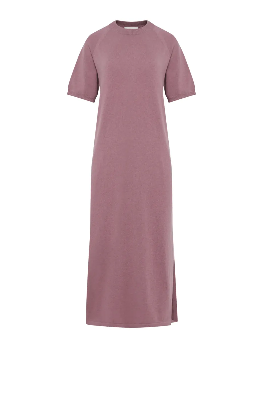 Rochie midi din lână merinos violet deschis Rochie midi din lână merinos violet deschis