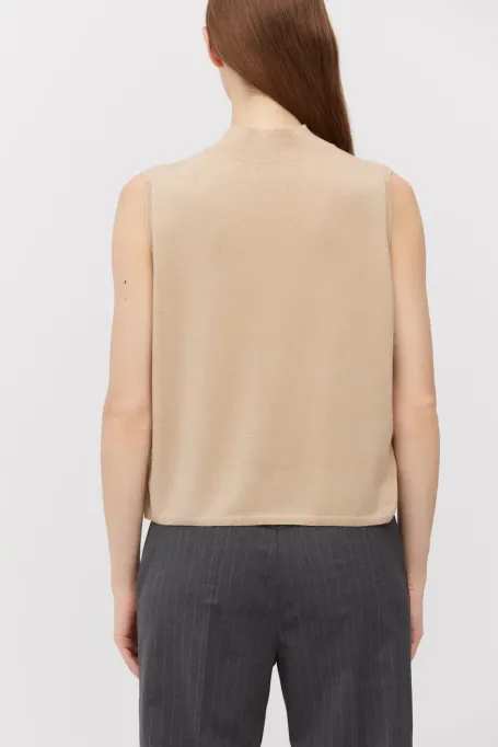 Pulverizator bej fără mâneci