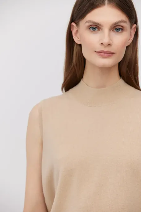 Pulverizator bej fără mâneci