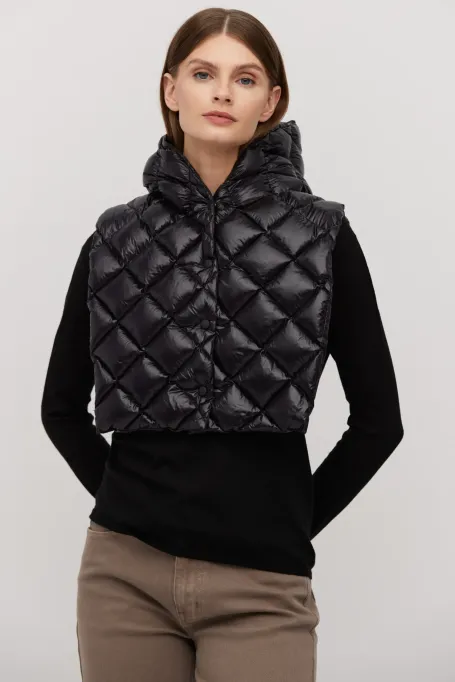 Puchowy kaptur 10299-84 - Patrizia Aryton
