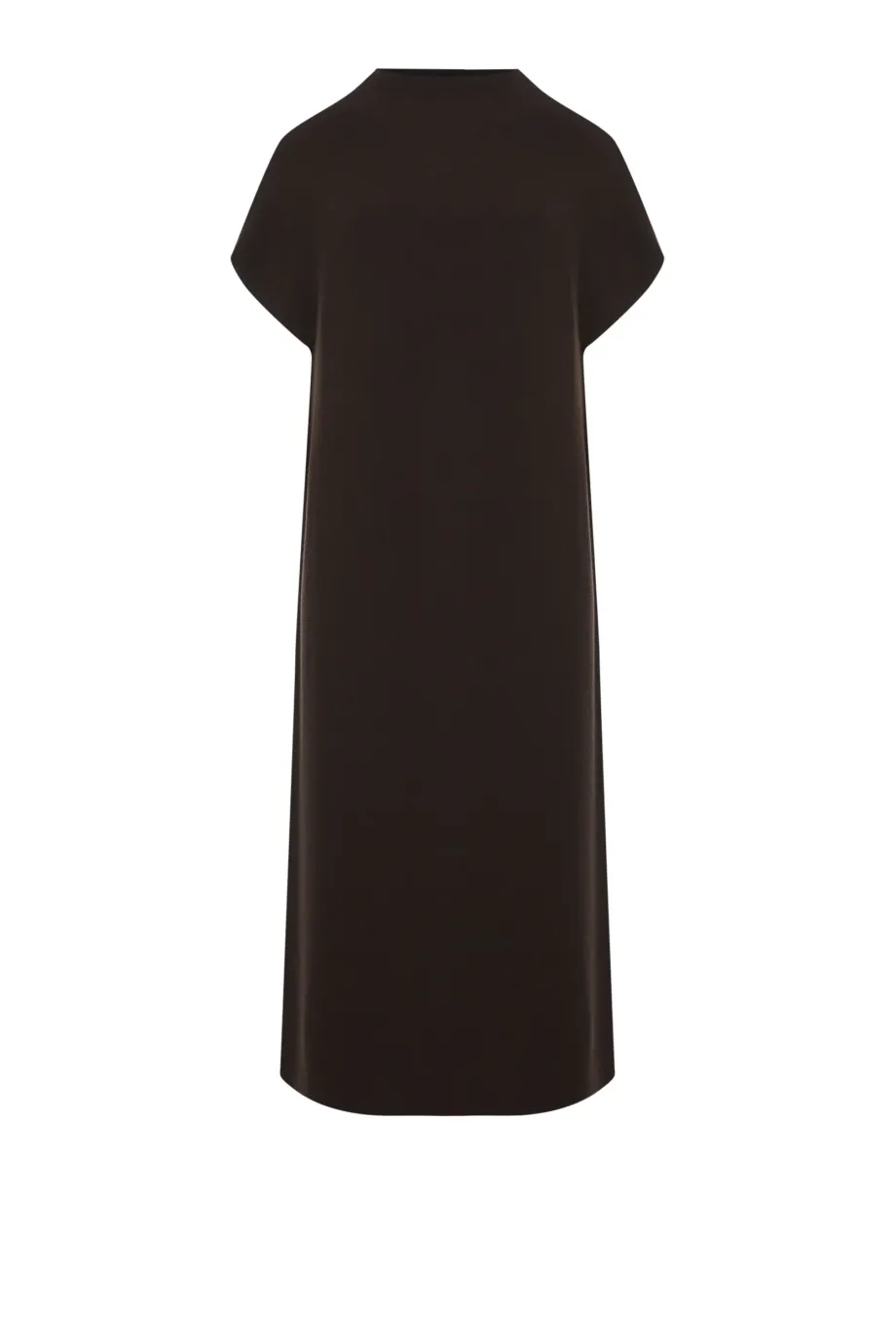 Rochie midi din lână maro Rochie midi din lână maro
