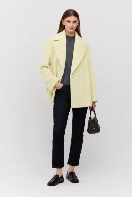 Blugi bleumarin cu croială dreaptă