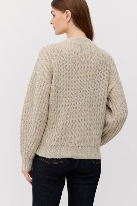 Cardigan din alpaca pentru bebeluși Cardigan din alpaca pentru bebeluși