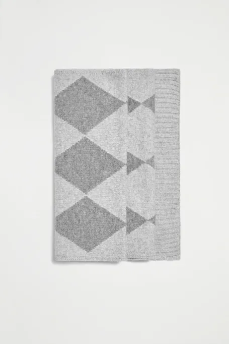 Eșarfă din lână merinos