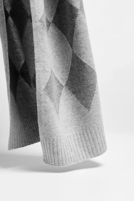 Eșarfă din lână merinos