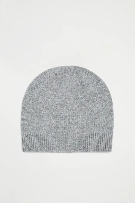 Pălărie gri din cașmir