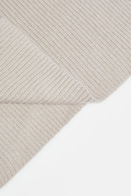 Guler tricotat cu polo, cu adaos de cașmir