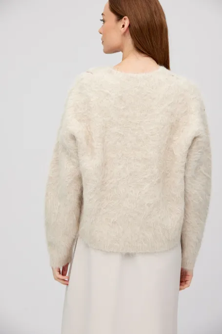 Pulover din lână de alpaca