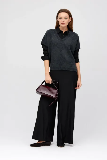 Pulover din lână merinos