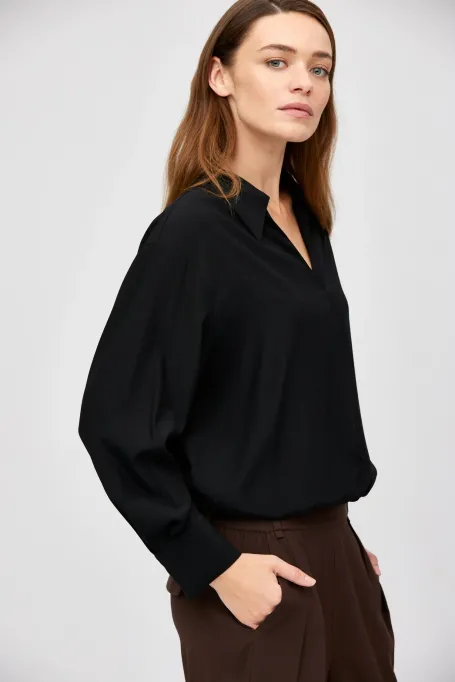 Body negre din mătase