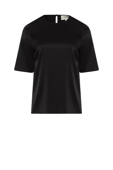 Bluză neagră din mătase