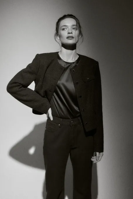 Jachetă boxy - Patrizia Aryton