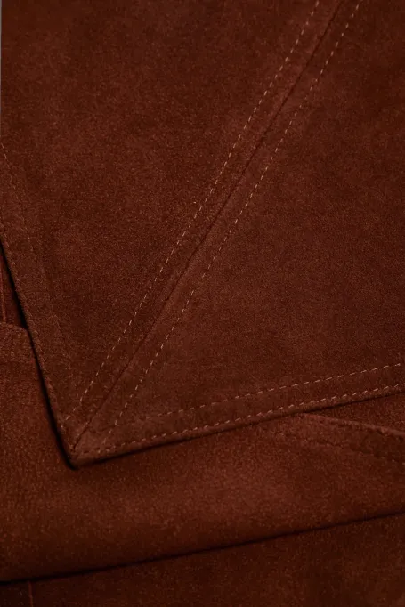 Eșarfă din piele întoarsă - Patrizia Aryton