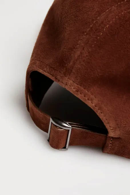 Șapcă din piele întoarsă - Patrizia Aryton