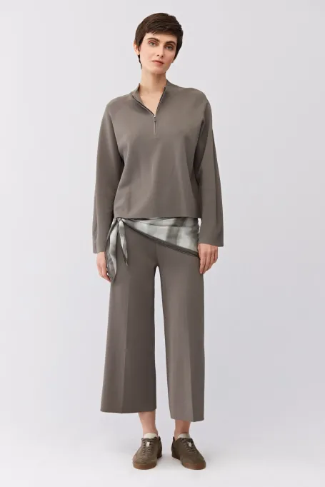 Pantaloni culotte din tricot - Patrizia Aryton