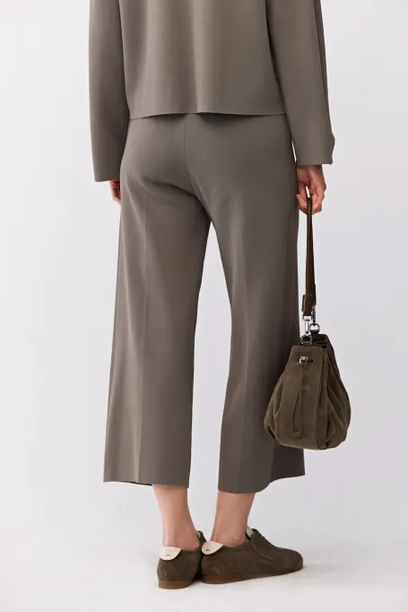Pantaloni culotte din tricot - Patrizia Aryton