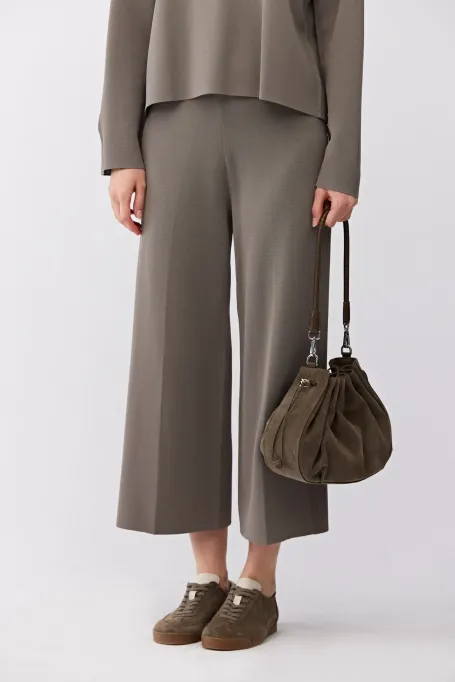 Pantaloni culotte din tricot - Patrizia Aryton